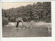 KLEINZERLANG-PREBELOW.....Pionierlager " W. Florin" , Badestelle ....s/w AK