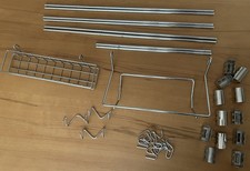 Küchenhakenleiste Metall verchromt, flexibel aufbaubar