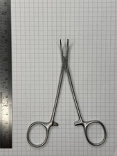 AESCULAP BH121R HALSTED (MOSQUITO) Arterienklemme gebogen, fein 12,5cm 1x2 Zähne