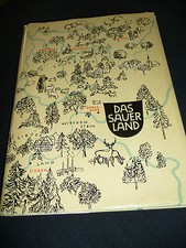 Das Sauerland Lüdenscheid Altena Iserlohn Arnsberg Brilon Berleburg Siegen 1954