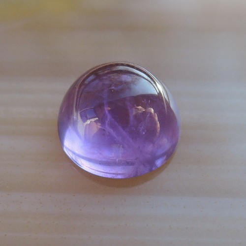 Echter amethyst rund - rund, cabochon