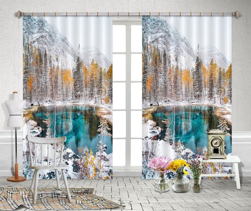 Schnee wald m2512 - 3d, foto