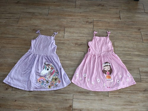 Mädchen sommer kleider pink - mädchen,