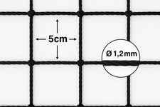 PieloBa Volierennetz  5 m - 15