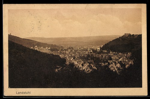 Landstuhl panoramaansicht des - landstuhl,,