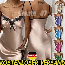 Sexy Damen Nachtwäsche Satin