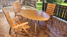 5 tlg. Sitzgruppe / Gartenmöbel von Herlag aus Holz