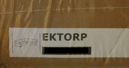 Ikea ektorp corner sofa - ikea,