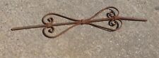 altes ORNAMENT Verzierung Zaun Stab Zaunstab ? geschmiedet Schmiedeeisen Eisen