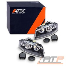 2x SCHEINWERFER H7/H7 MIT STELLMOTOR LINKS + RECHTS FÜR AUDI A3 8P BJ 03-08