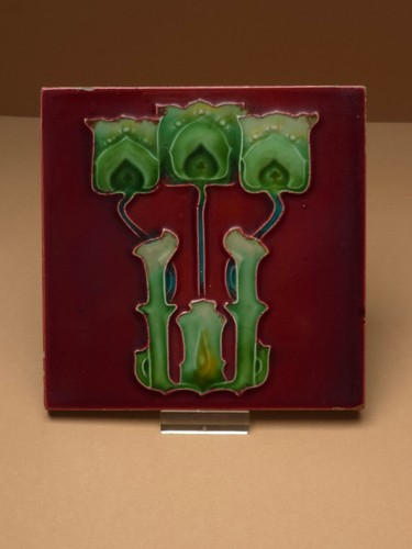 Antike jugendstil fliese - antike,