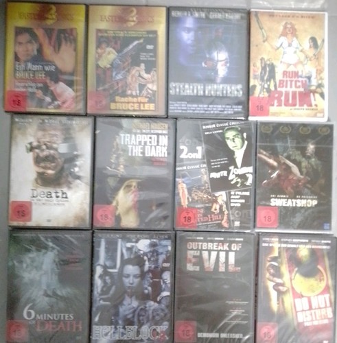 Dvd filme paket fsk18 - paket, horror