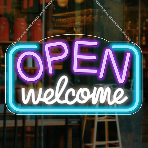 Neon schild led usb open - neon,