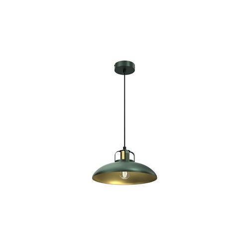 Hängeleuchte felix green gold - hängeleuchte, green/gold