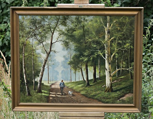 öl auf leinwand - Öl, –