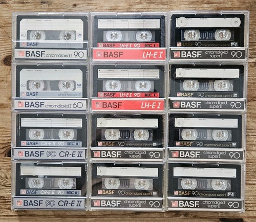 Kassetten konvolut 12x basf - 12x,