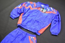 Masita Training Anzug Vintage Jogging Track Jump Shell Suit Sport Glanz  164 NEU