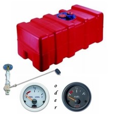 Einbautank mit Anzeige und Universalgeber Benzintank Bootstank nach Wahl