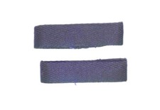 1 Paar NVA Schlaufen Schulterklappen Unteroffiziersschüler Volksmarine, blau DDR