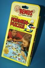 REMUS WALT DISNEY DONALD DUCK MICKY MAUS FORMEN PUZZLE um 1984 OVP BOX EHAPA !