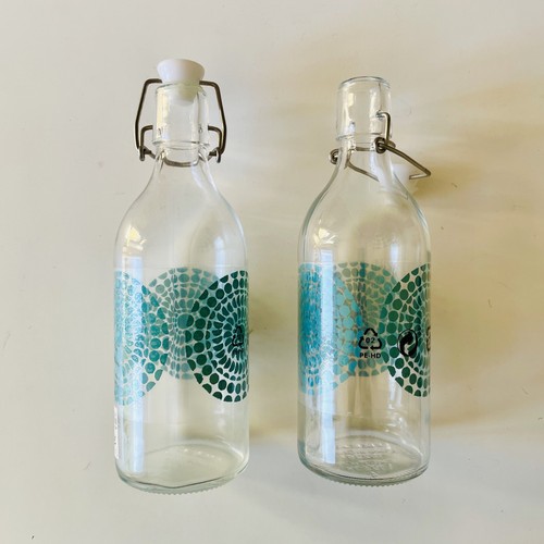 Ikea korken glasflasche mit - glasflasche,