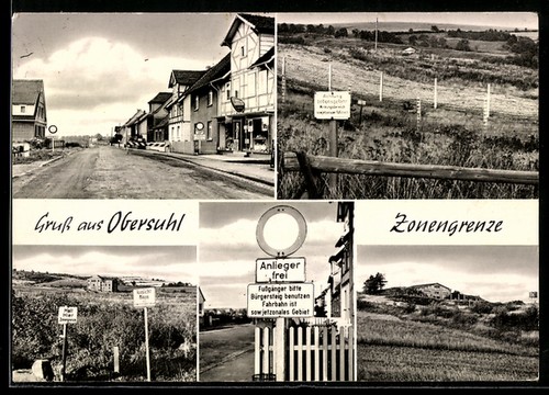 Ansichtskarte obersuhl - ansichtskarte,