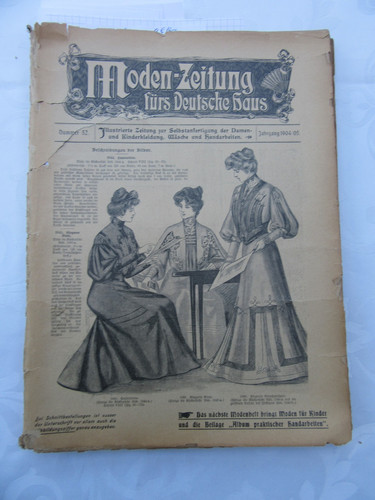 Katalog alte mode zeitung - mode,