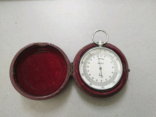Antikes lufft taschenbarometer - antikes,