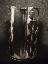 Gewürzrondell Metall silberfarben drehbar f. 16 Gläser