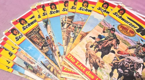 Schwarzer wolf comic hefte - schwarzer,