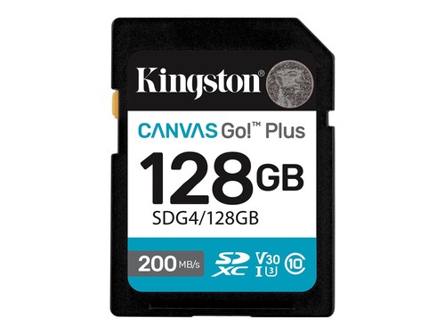 Kingston canvas plus 128gb - kingston,