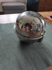 Teeei Gewürzkugel Durchmesser 15 cm Edelstahl Sieb Filter