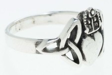 Irischer ring claddagh silber - irischer,