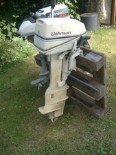 Johnson 6ps Langschaft Bootsmotor, 2-Takt, 2-Zylinder-Reihenmotor