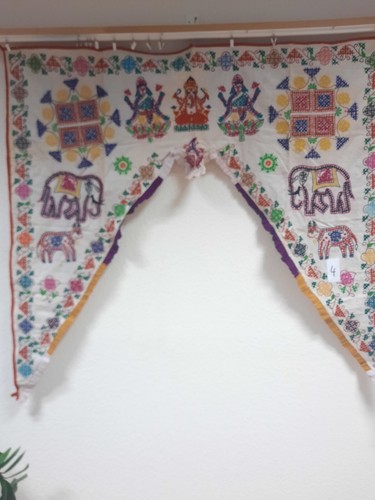 Vintage wandbehang door gate - wandbehang,