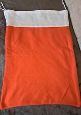 Weihnachtssack Nikolaussack Geschenkesack Beutel 50X70 rot-weis mit Kordel NEU.