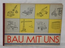 DDR Buch / Kinderbuch - Bau mit uns - Bastelarbeiten aus Wellpappe