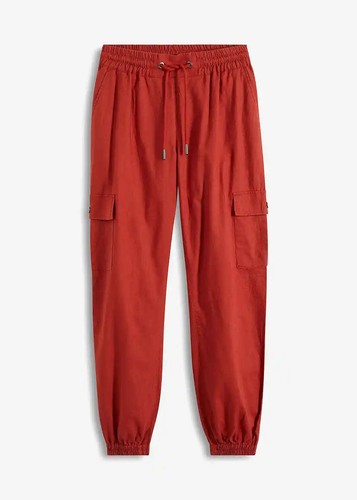 Knöchelfreie cargohose mit - knöchelfreie,