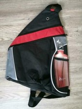 Kleiner Rucksack Freizeitrucksack Sport Tasche schwarz grau rot Polyester Nylon