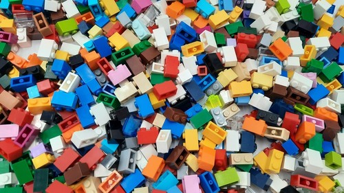 Lego bausteine 1x2 - 1x2, 100