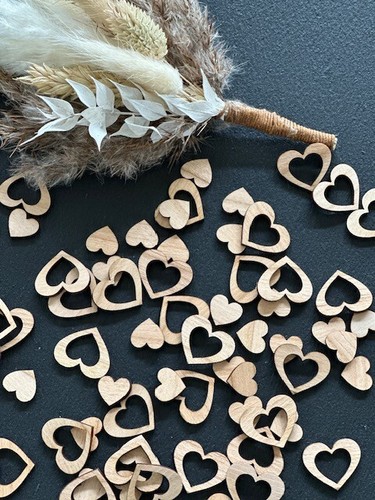 100 streudeko holz herz - streudeko,