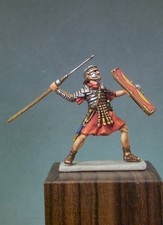 Andrea Miniatures RA-9 30mm Legionär with Pilum, unpainted White Metal Kit OVP