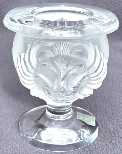 Lalique kerzenhalter tête de - lalique,