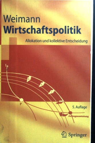 Wirtschaftspolitik - ,