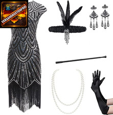 Damens Abendkleid 1920er Stil