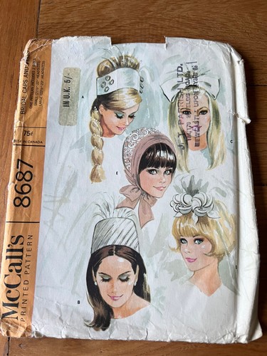 Vintage bridal caps - 60’s, &