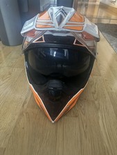 Airoh Motorradhelm Crosshelm Größe L mit Sonnenvisier 2xInnenfutter Gebraucht