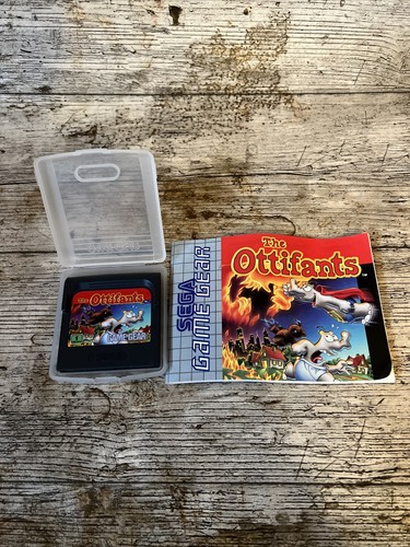 Sega game gear the ottifants - game,