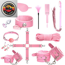 BDSM Fesselset 12 Stück Rosa