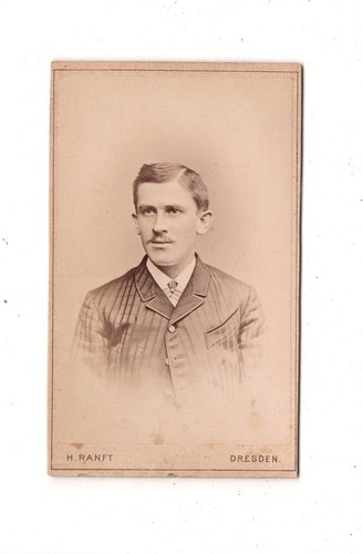 Cdv foto herrenportrait - foto,